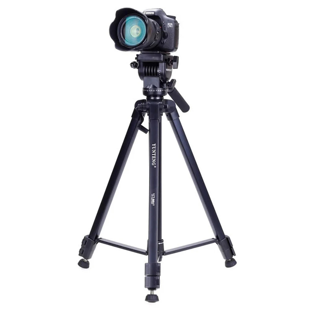 YUNTENG VCT-860AV Camera Tripod Professional Hydraulic Damping Fluid Head Stand - 2