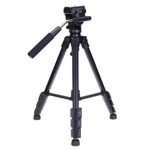 YUNTENG VCT-691RM For Canon / Sony Camera Tripod Professional Photographing Stand with Hydraulic Head - 1