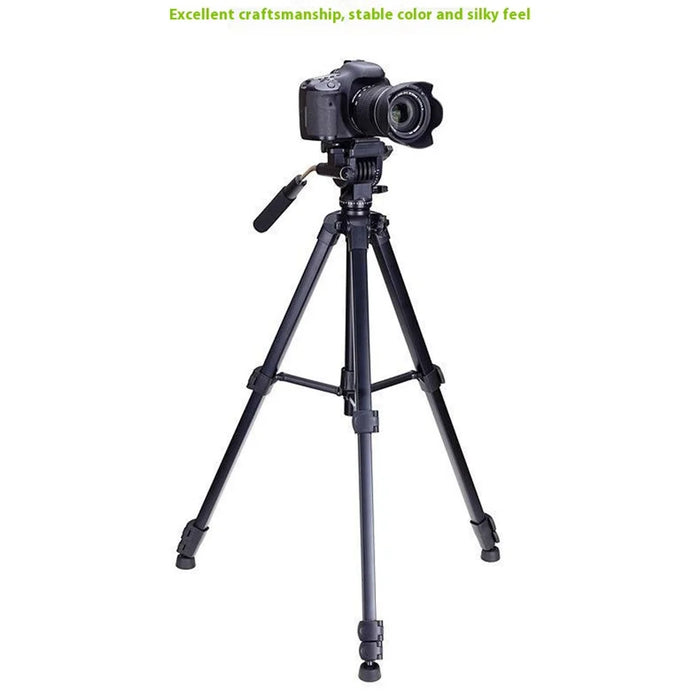 YUNTENG VCT-691RM For Canon / Sony Camera Tripod Professional Photographing Stand with Hydraulic Head - 2