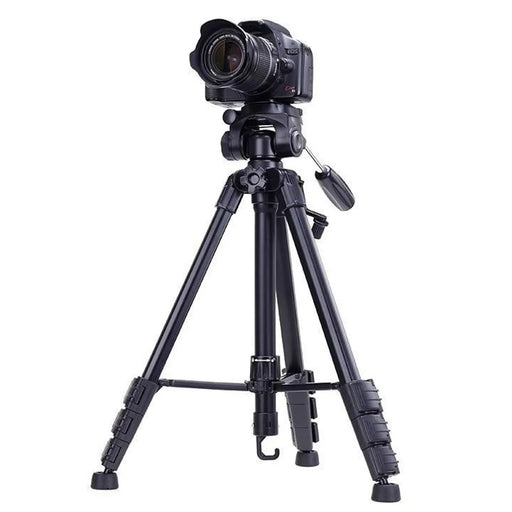 YUNTENG VCT-690RM Cameras Smartphones Tripod Portable 3-Way Pan Head Photographing Stand - 2