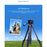 YUNTENG VCT-690RM Cameras Smartphones Tripod Portable 3-Way Pan Head Photographing Stand - 4