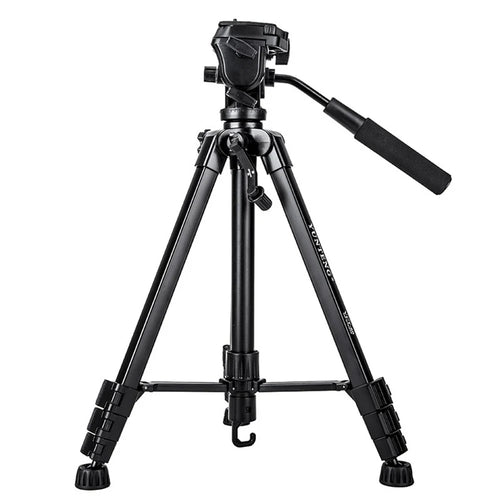 YUNTENG VCT-60 Self Portrait Live Streaming Retractable Tripod Stand for Smartphones / DSLR / Mirrorless Cameras - 1