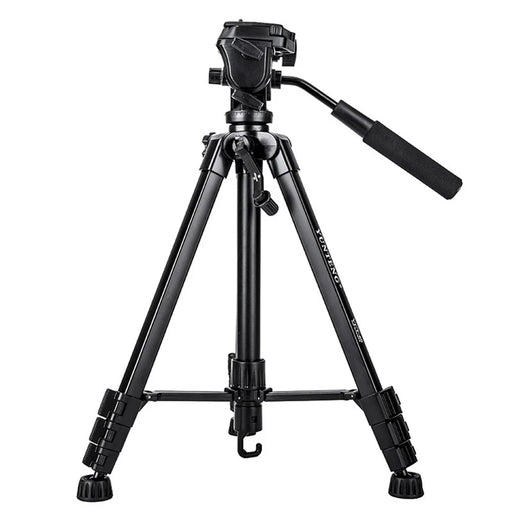 YUNTENG VCT-60 Self Portrait Live Streaming Retractable Tripod Stand for Smartphones / DSLR / Mirrorless Cameras - 1