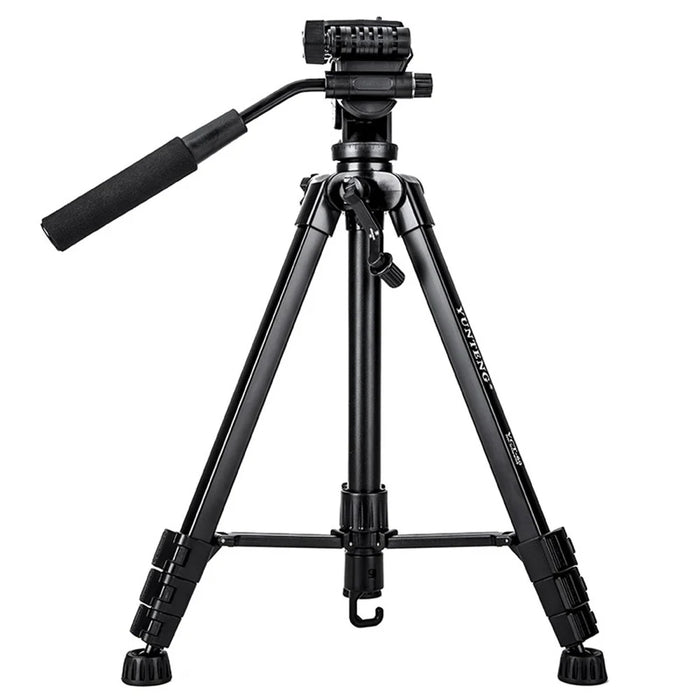 YUNTENG VCT-60 Self Portrait Live Streaming Retractable Tripod Stand for Smartphones / DSLR / Mirrorless Cameras - 7