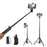 YUNTENG VCT-1688L 195cm Extended Selfie Tripod Live Streaming Phone Stand with Bluetooth-Compatible Remote Control - 1