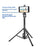 YUNTENG VCT-1688L 195cm Extended Selfie Tripod Live Streaming Phone Stand with Bluetooth-Compatible Remote Control - 5