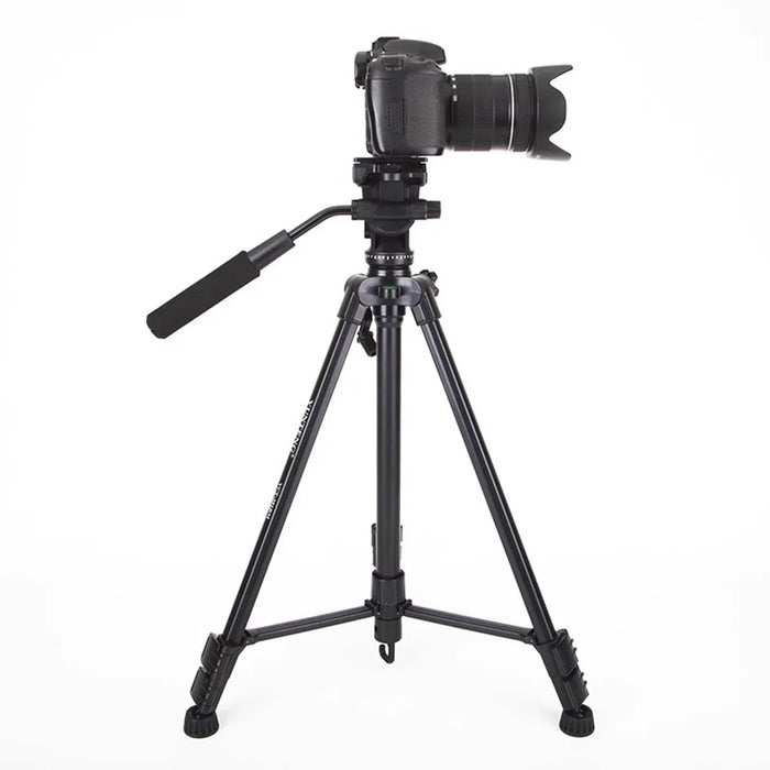 YUNTENG VCT-391RM For Sony JVC Canon Camera Tripod Lightweight Portable Live Streaming Stand - 5