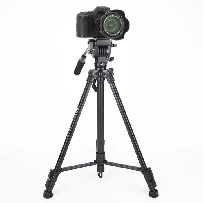 YUNTENG VCT-391RM For Sony JVC Canon Camera Tripod Lightweight Portable Live Streaming Stand - 7