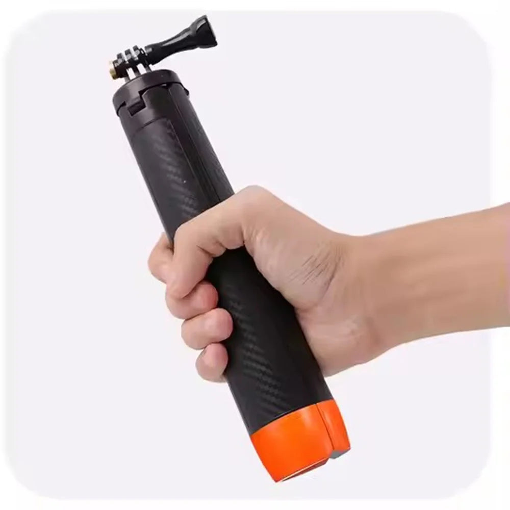 C063 Underwater Floating Selfie Stick Handheld Stabilizer Anti-Shake Tripod Snorkeling Pole for GoPro Action Camera - 5