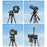 UGREEN 15187 175cm Camera Tripod Portable Aluminum Alloy Floor Stand with 360 Degree Panoramic Ball Head - 3
