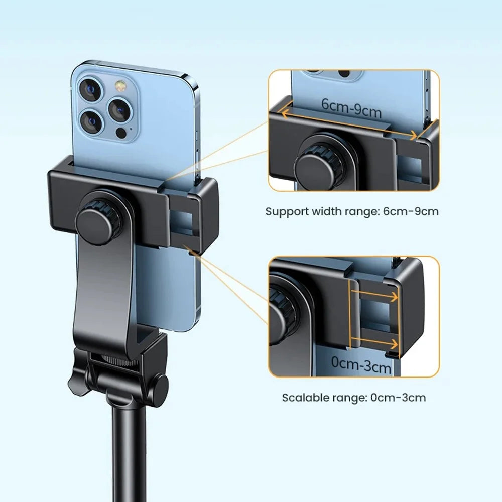 UGREEN 90235 1.71m Extendable Tripod Foldable Aluminum Alloy Floor Stand for Gopro / Cellphone - 4