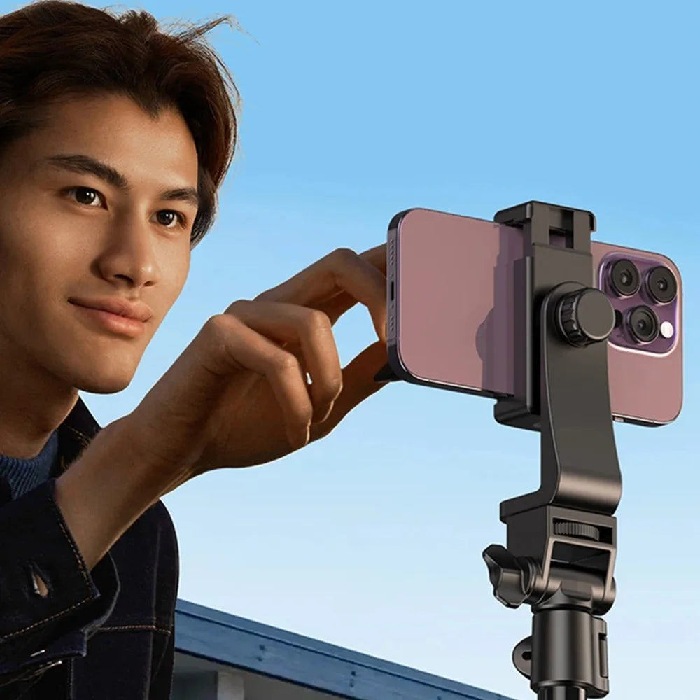 UGREEN 90235 1.71m Extendable Tripod Foldable Aluminum Alloy Floor Stand for Gopro / Cellphone - 6