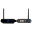 MEASY AV230 2.4GHz Wireless AV Signal Transmission Set 1 Transmitter 2 Receivers Support IR Remote - US Plug - 3
