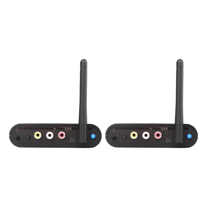 MEASY AV230 2.4GHz Wireless AV Signal Transmission Set 1 Transmitter 2 Receivers Support IR Remote - US Plug - 4