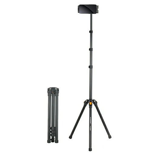YUNTENG VCT-5229 Adjustable Height Tripod for Smartphone  /  Tablet Folding Floor Stand - 1