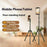 YUNTENG VCT-5229 Adjustable Height Tripod for Smartphone  /  Tablet Folding Floor Stand - 2