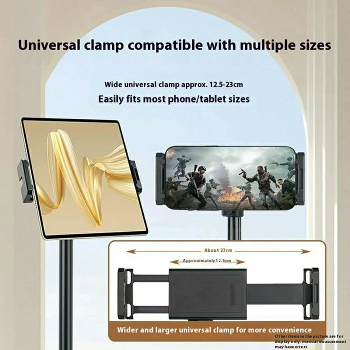 YUNTENG VCT-5229 Adjustable Height Tripod for Smartphone  /  Tablet Folding Floor Stand - 4