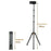 YUNTENG VCT-5229 Adjustable Height Tripod for Smartphone  /  Tablet Folding Floor Stand - 6