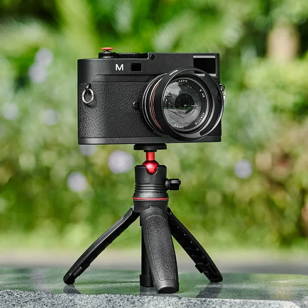 S-055 Mini Tripod Stand for GoPro / Insta360 / DJI / SJCAM Action Cameras Live Streaming Selfie Stick Smartphone Mount - 2