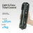 YUNTENG VCT-8068 Camera Tripod Stand with Remote, 1.98m Adjustable Phone Holder for Live Streaming - 6