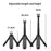 MP-3 2 in 1 Mini Tripod Selfie Stick for DJI / Insta360 / GoPro Camera Extendable Stand - 3
