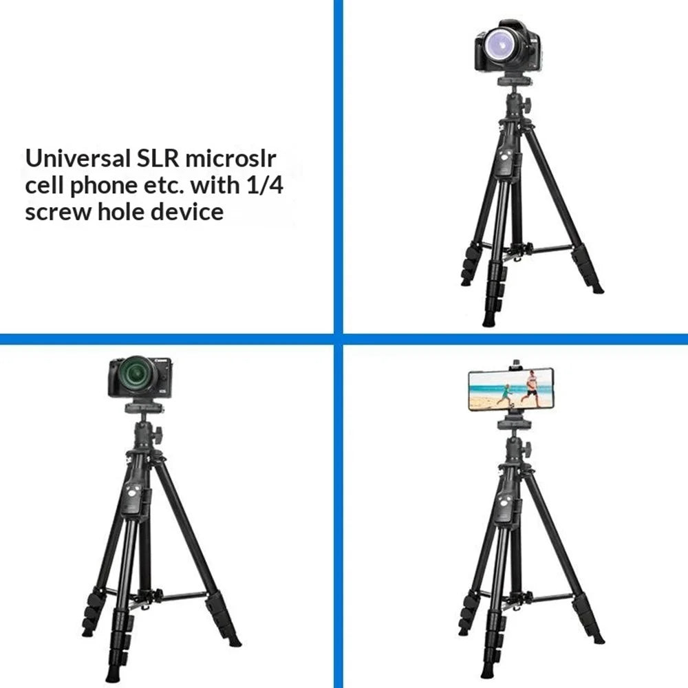 YUNTENG VCT-6109 Tripod Overhead Live Streaming 3-in-1 Kit Horizontal Arm Bluetooth-compatible Remote Control Phone Holder Set for Camera DSLR Mirrorless Smartphone - 3