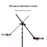 YUNTENG VCT-5288 Tripod 205cm Extended Overhead 360 Degree Adjustable Crossbar Shooting Tripod Stand for Phone Camera Vlog - 6