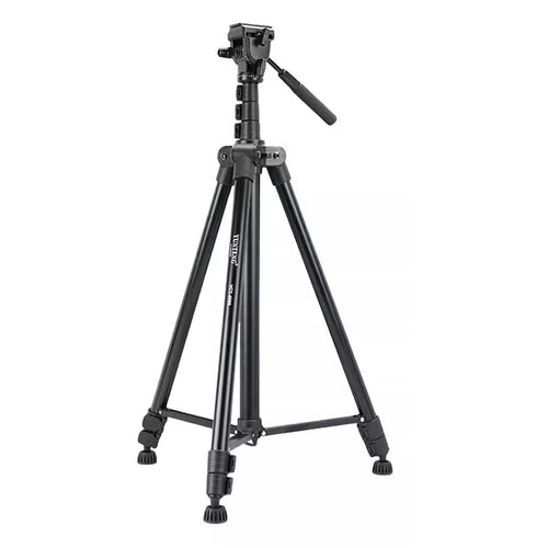 YUNTENG VCT-4000 400cm Extended Professional Camera Tripod Overhead Shooring Hydraulic Damping Head Tripod Stand for DSLR Phone Video - 1