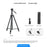 YUNTENG VCT-4000 400cm Extended Professional Camera Tripod Overhead Shooring Hydraulic Damping Head Tripod Stand for DSLR Phone Video - 3