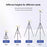 YUNTENG VCT-4000 400cm Extended Professional Camera Tripod Overhead Shooring Hydraulic Damping Head Tripod Stand for DSLR Phone Video - 6