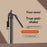 FUNSNAP D180 4-Axis Stabilization Phone Stand 180cm Extendable Bluetooth-compatible Selfie Stick Tripod for Live Streaming - Black - 2