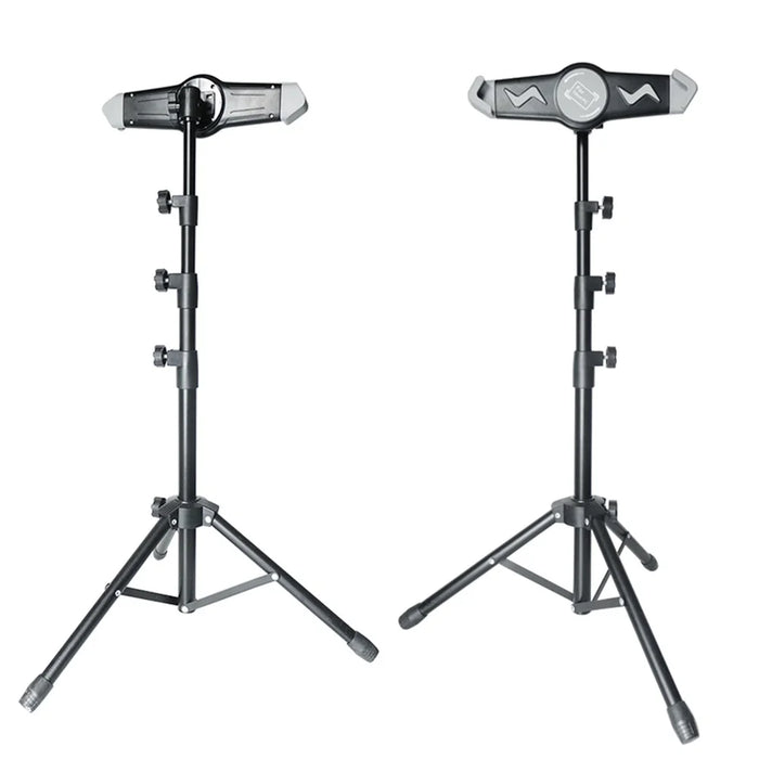 311V23 Retractable Adjustable Tablet Holder Tripod Floor Stand for Live Broadcast Video Shooting - 1
