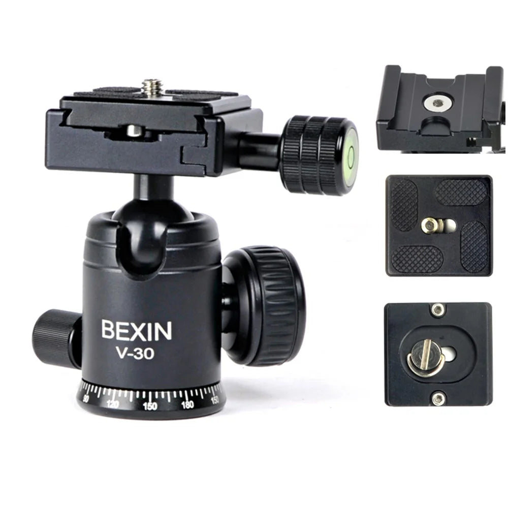 BEXIN MS08S Professional Tabletop Aluminum Alloy Photography Tripod for Phone Camera - 2