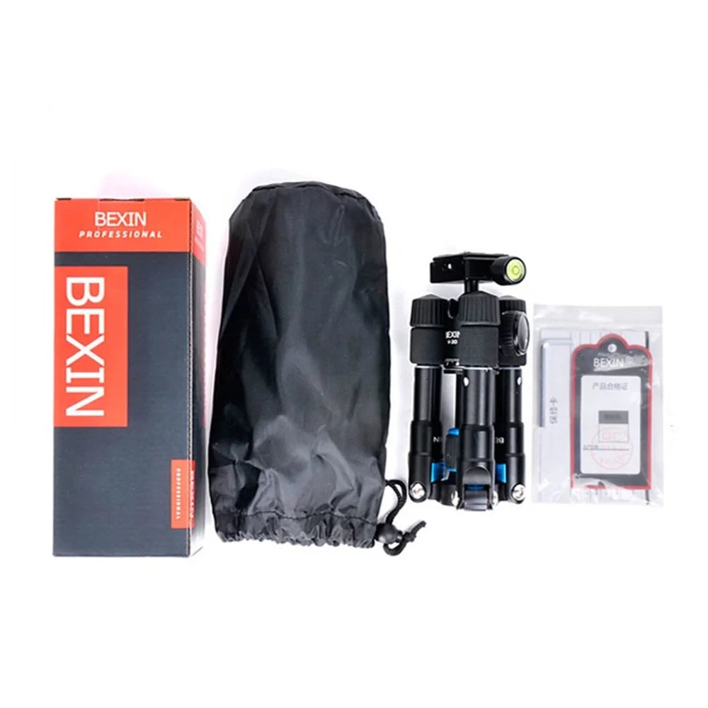 BEXIN MS08S Professional Tabletop Aluminum Alloy Photography Tripod for Phone Camera - 6