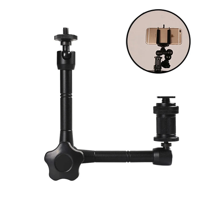 11inch Articulating Magic Arm Super Clamp for DSLR Camera Flash LCD Monitor LED Video Light - 1