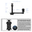 11inch Articulating Magic Arm Super Clamp for DSLR Camera Flash LCD Monitor LED Video Light - 2
