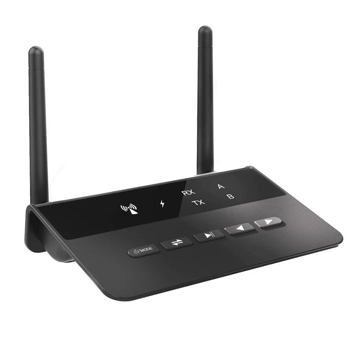 WB2 Wireless Receiver Transmitter 2 in 1 Bluetooth-compatible 5.0 Adapter with Dual Antenna for TV Speaker Phone Tablet PC - 1