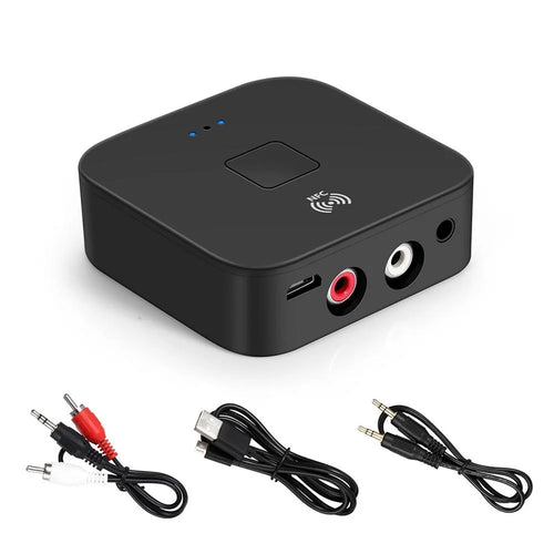 WB11 NFC Wireless Audio Receiver 3.5mm AUX 2RCA HIFI Stereo Audio Bluetooth-compatible 5.0 Adapter - 1