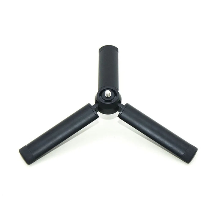 Mini Aluminum Alloy Tripod Holder Stand for DSLR Camera Selfie Stick Fill Light - 4