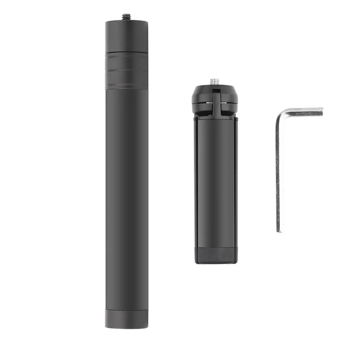 Mini Aluminum Alloy Tripod Holder Stand for DSLR Camera Selfie Stick Fill Light - 7