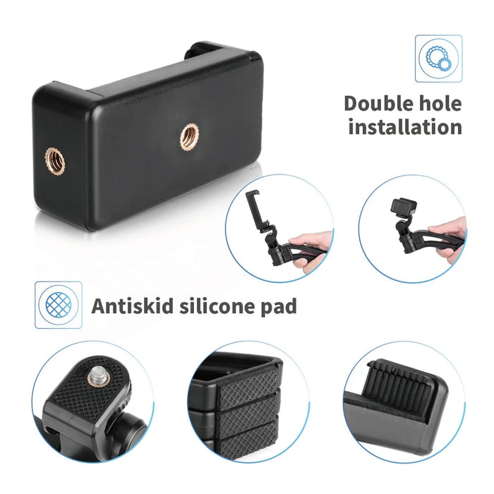 APEXEL APL-JJ04 Desktop Anti-Shake Handheld Mini Tripod Selfie Stick Monopod Stand for Mobile Phone Camera - 5