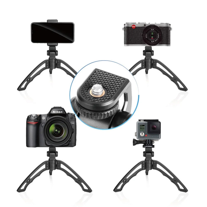 APEXEL APL-JJ04 Desktop Anti-Shake Handheld Mini Tripod Selfie Stick Monopod Stand for Mobile Phone Camera - 6