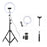 10inch USB Powered Ring Light with 160cm Telescopic Tripod Stand for Live Broadcast Video Shooting - 1