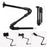Adjustable Photography 3-Section Magic Arm Camera Holder Bracket with 1/4" 3/8" Screw Thread - 1