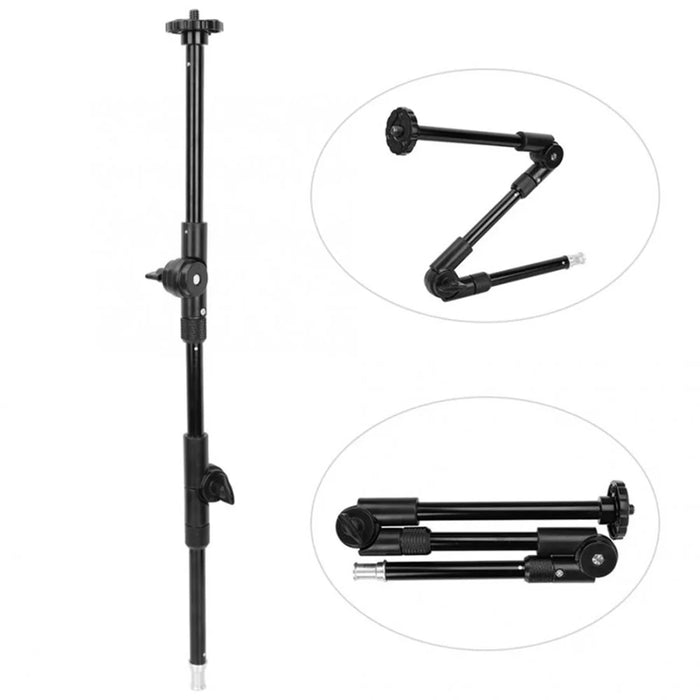 Adjustable Photography 3-Section Magic Arm Camera Holder Bracket with 1/4" 3/8" Screw Thread - 5