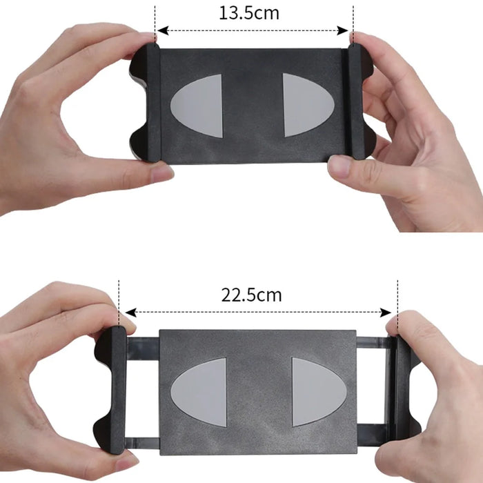 YX-LP018 Universal Mobile Phone Tablet Holder Floor Stand Metal 360° Rotating Retractable Tripod Bracket - 4