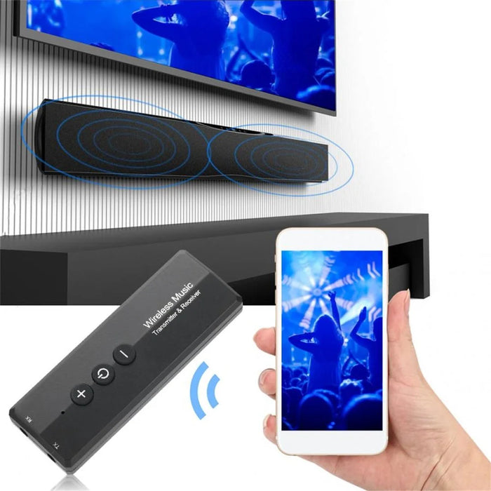 ZF-360A 3 in 1 Bluetooth-compatible 5.0 Receiver Transmitter Rechargeable Wireless AUX Audio Adapter - 2