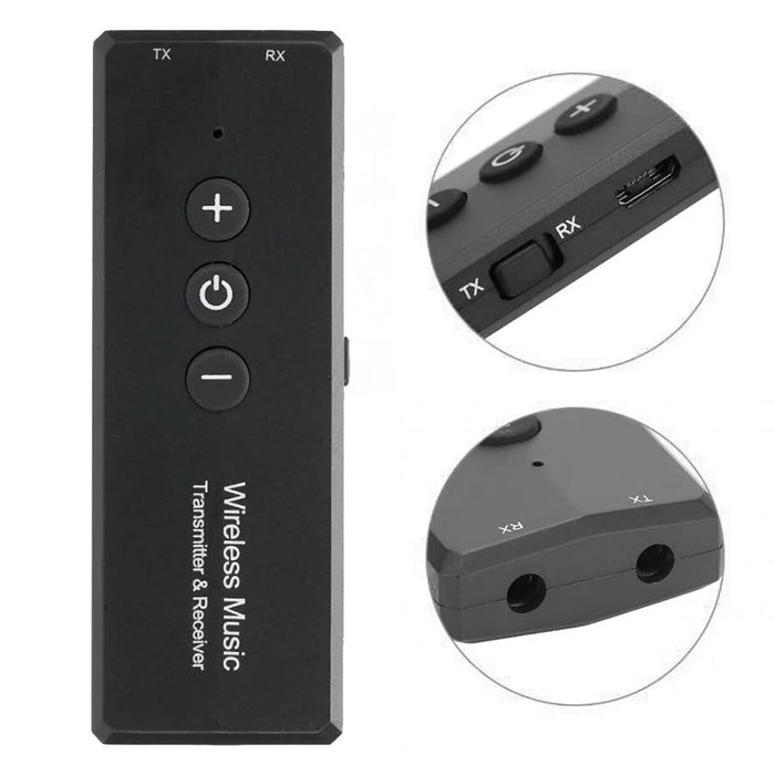 ZF-360A 3 in 1 Bluetooth-compatible 5.0 Receiver Transmitter Rechargeable Wireless AUX Audio Adapter - 7