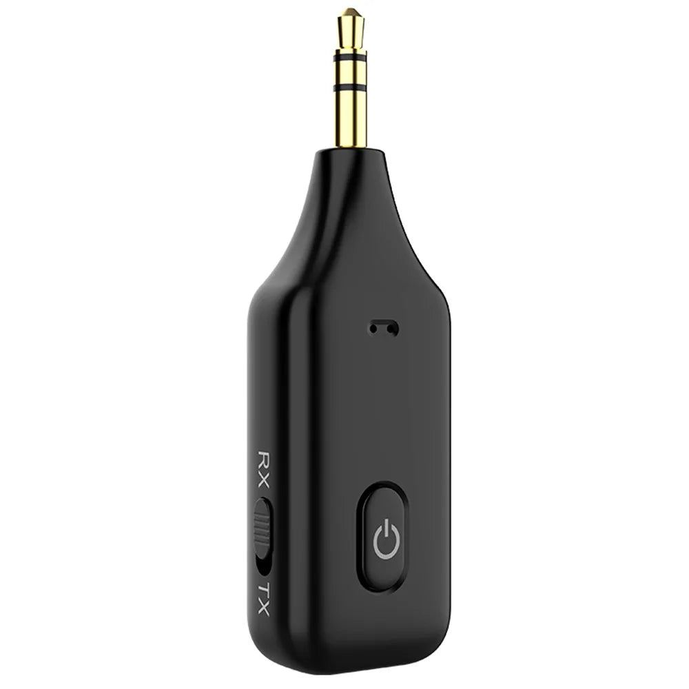 A60 3-in-1 Bluetooth-compatible 5.1 Audio Receiver Transmitter Calling 3.5mm Aux Stereo Music Wireless Adapter - 1