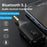 A60 3-in-1 Bluetooth-compatible 5.1 Audio Receiver Transmitter Calling 3.5mm Aux Stereo Music Wireless Adapter - 2